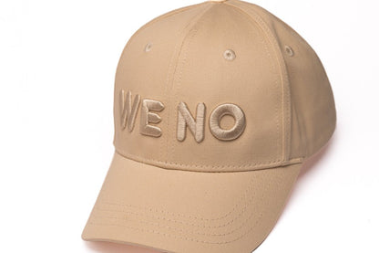 BEIGE BASEBALL CAP - BEIGE LOGO in - von WE - NO | Jetzt bei WE - NO erhältlich!