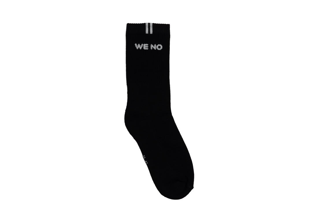 BLACK HIGH SOCKS (Pack of 2)