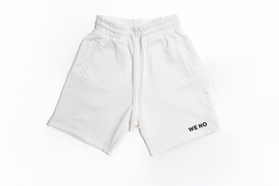 "MONACO" WHITE SHORTS