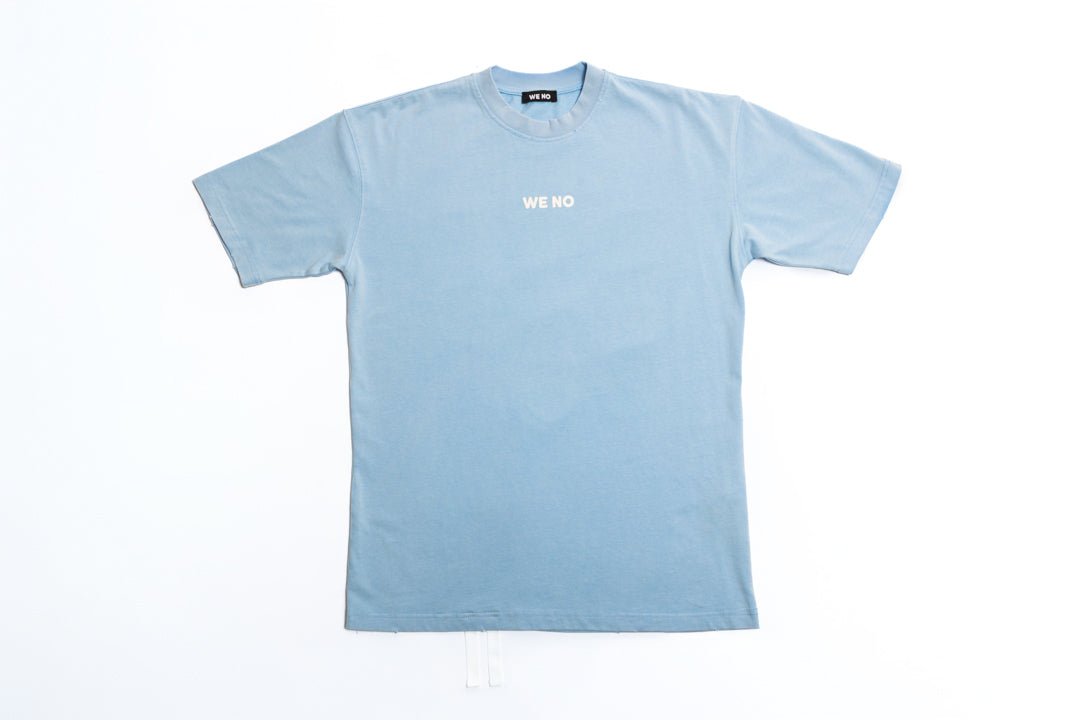 T-SHIRT BLUE WASHED