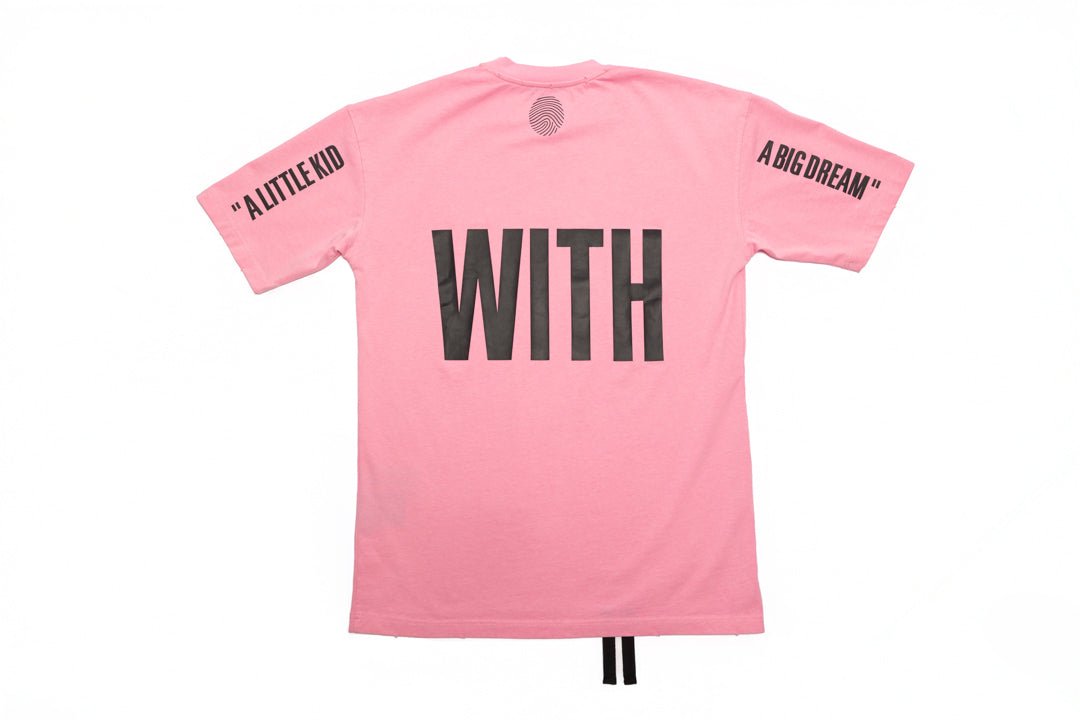 T-SHIRT PINK WASHED