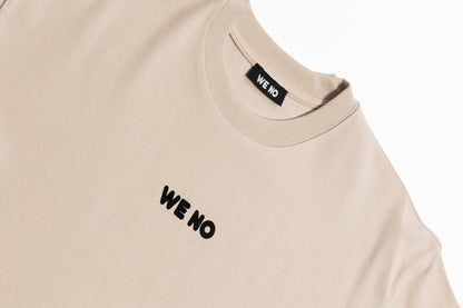 T - SHIRT "UNITY" BEIGE in M - von WE - NO | Jetzt bei WE - NO erhältlich!