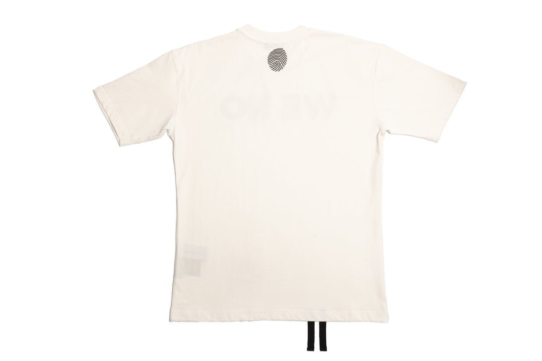 WHITE T-SHIRT LUXURY VELVET