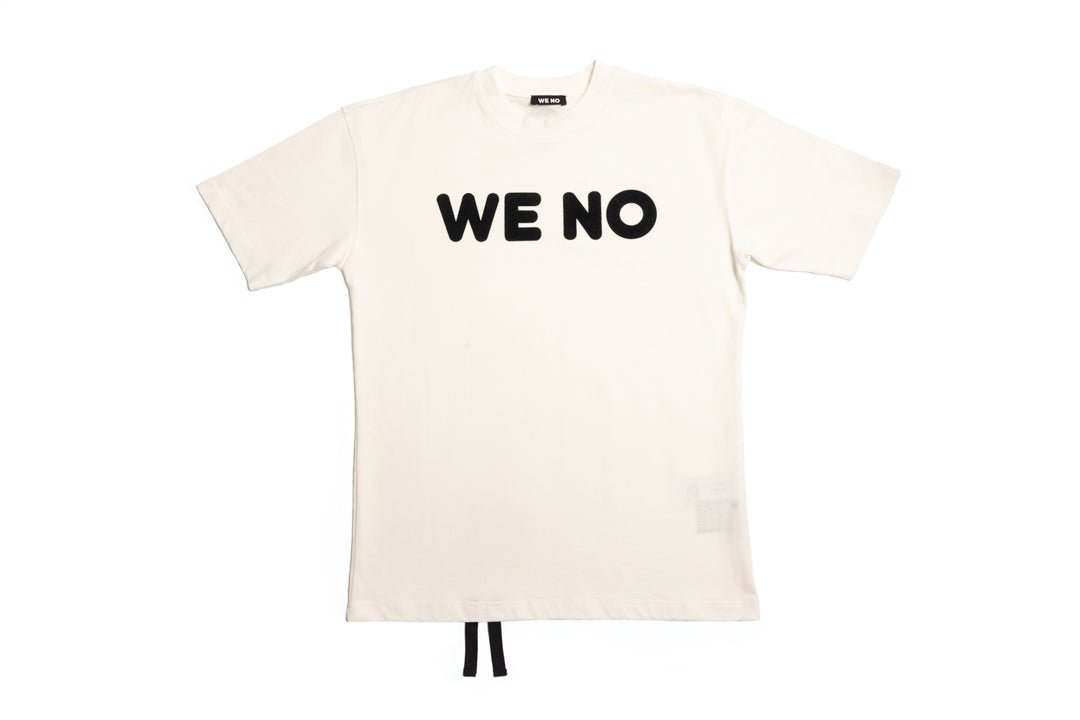 WHITE T-SHIRT LUXURY VELVET